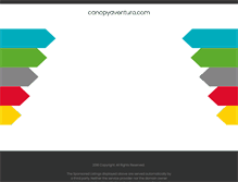 Tablet Screenshot of canopyaventura.com